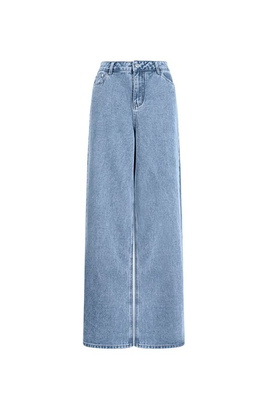 Classic jeans wide leg blauw tall