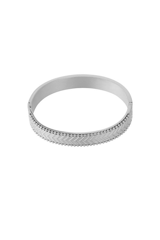 Pijl armband zilver