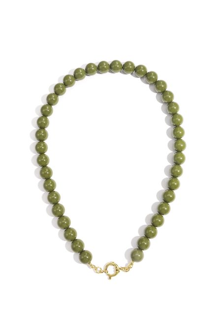 Hoofdbeeld Kralenketting groen